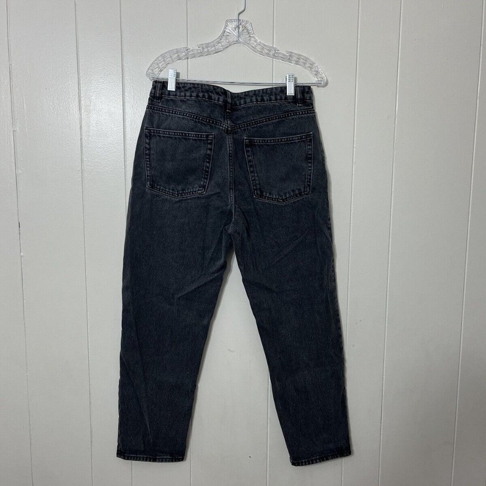 ASOS Straight Leg Jeans Black Women's Size 30 EUC - Picture 2 of 9